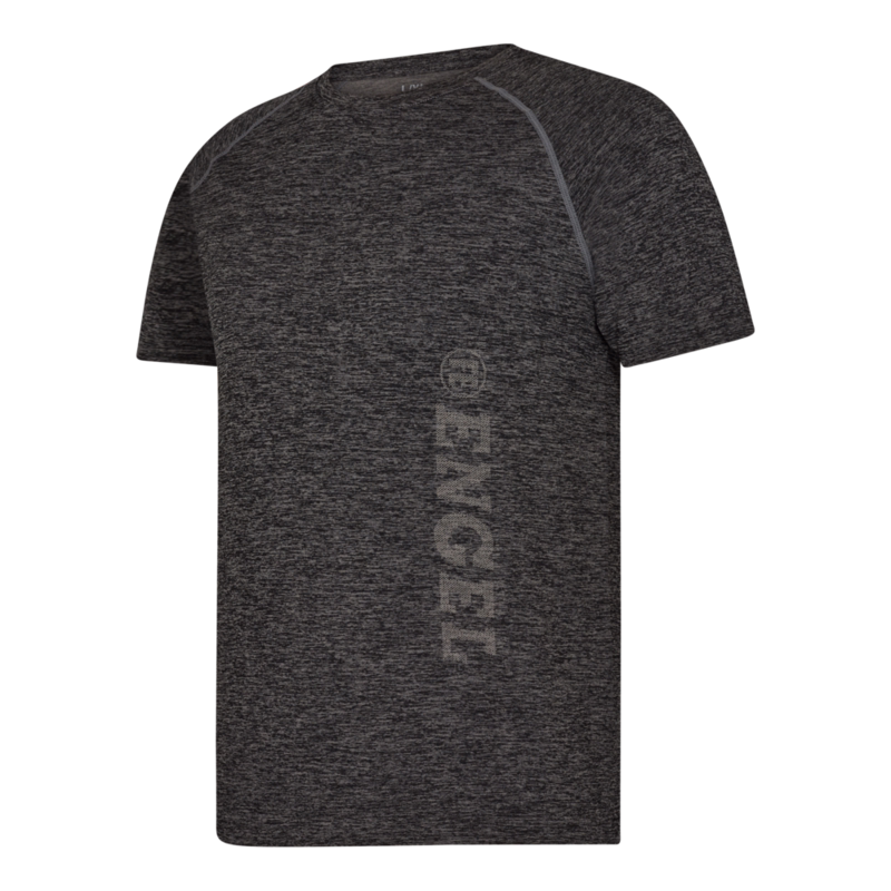 T-shirt sømløs 9060 Antrazitgrå melange, str. L/XL