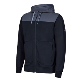 F. Engel - Sweat Cardigan m/hætte 8329 Deep blue/dark sea