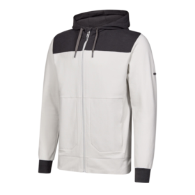 F. Engel - Sweat Cardigan m/hætte 8329 Hvid/antrazitgrå