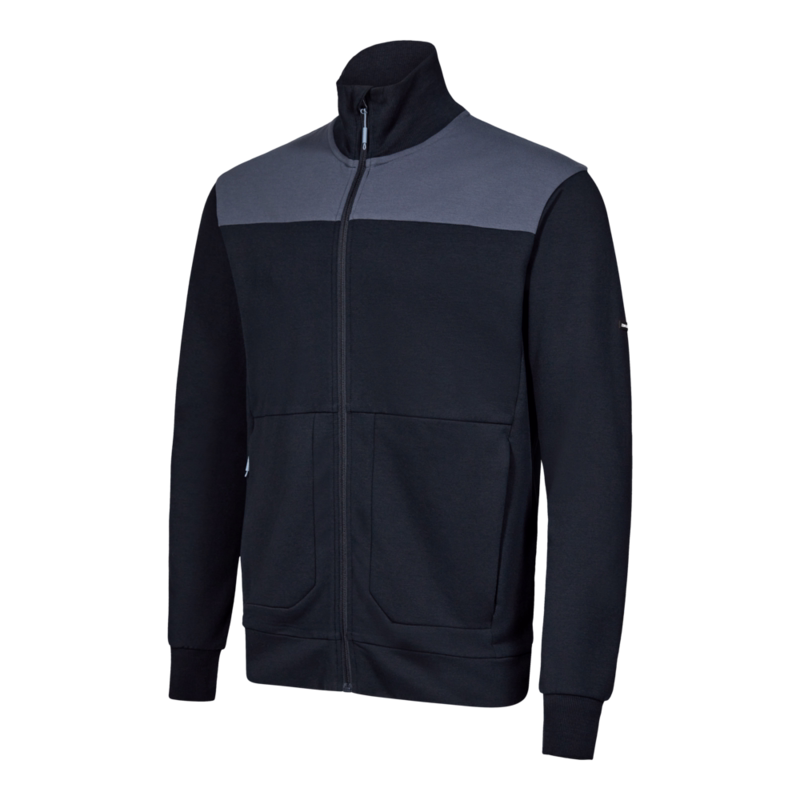 Sweat Cardigan 8328 Deep blue/dark sea, str. XL