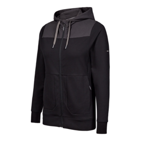 F. Engel - Sweat Cardigan Dame 8334 Sort/antrazitgrå