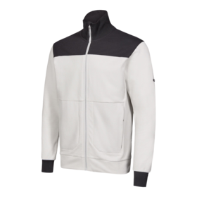 F. Engel - Sweat Cardigan 8328 Hvid/antrazitgrå