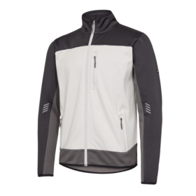 F. Engel - Trøje midlayer m/lyn 8327 Hvid/antrazitgrå