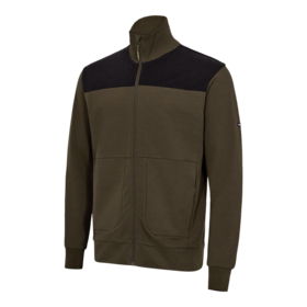 F. Engel - Sweat Cardigan 8328 Forest green/sort