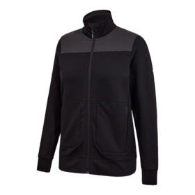 F. Engel - Sweat Cardigan Dame 8335 Sort/antrazitgrå