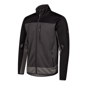 F. Engel - Trøje midlayer m/lyn 8327 Antrazitgrå/sort