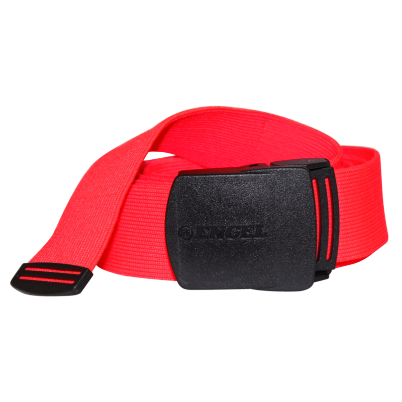 Bælte 9005 Rød, str. 110 cm