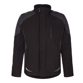 F. Engel - Softshelljakke 8810 Sort/antrazitgrå