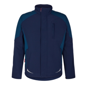 F. Engel - Softshelljakke 8810 Blue ink/dark petrol