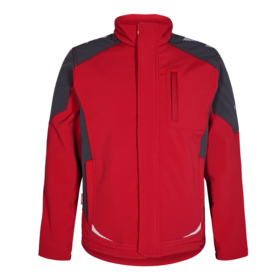 F. Engel - Softshelljakke 8810 Rød/antrazitgrå