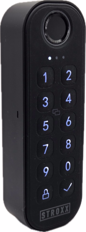 Trådløst Tastatur ST-21 med Fingeraftryk, Kortlæser og XLOCK