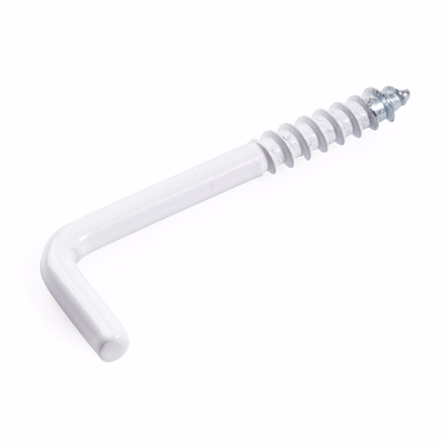 Vinkelskruekrog hvid Ø2,7x25mm a 6