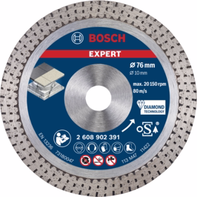 Bosch - Diamantklinge Hardceramic 76x10mm