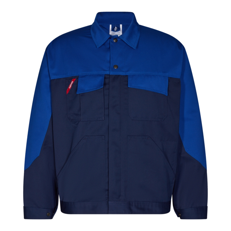 Jakke 1600 Marine/azur blå, str. 4XL