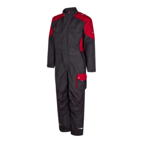 F. Engel - Kedeldragt 4810 Antrazitgrå/rød