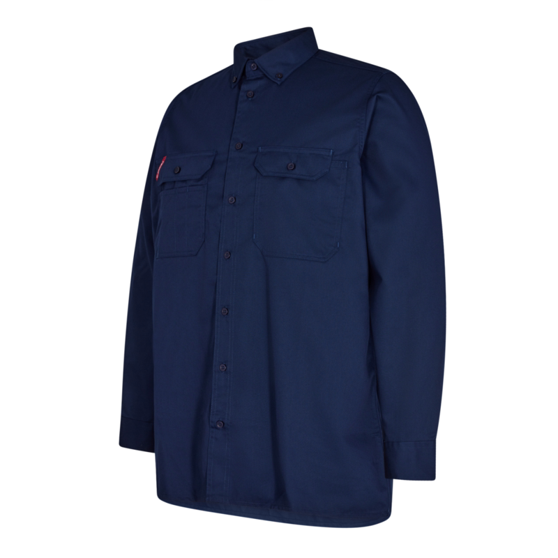 Arbejdsskjorte 7181 Blue ink, str. 45/46