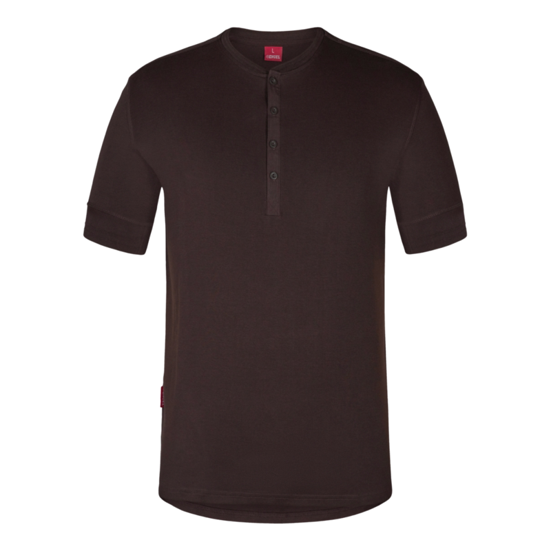 T-shirt Grandad 9256 Moccabrun, str. XS