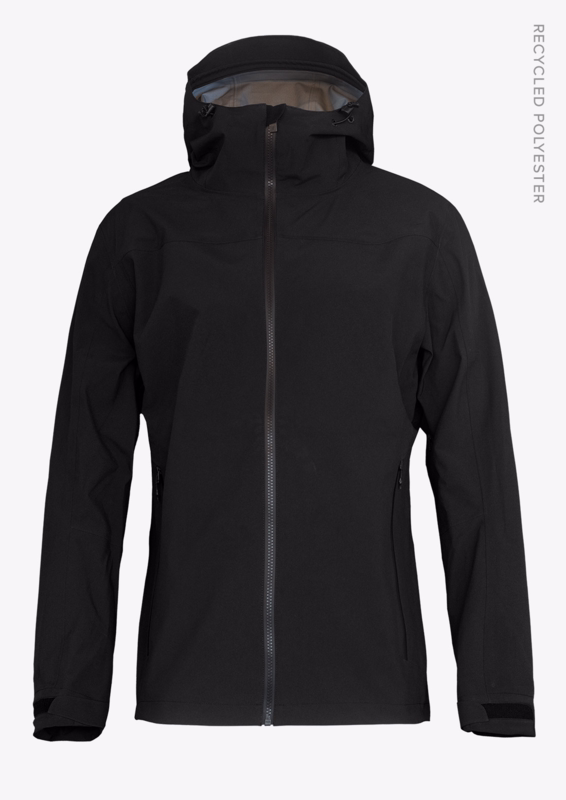 Jakke Dame Yosemite Black, str. XL