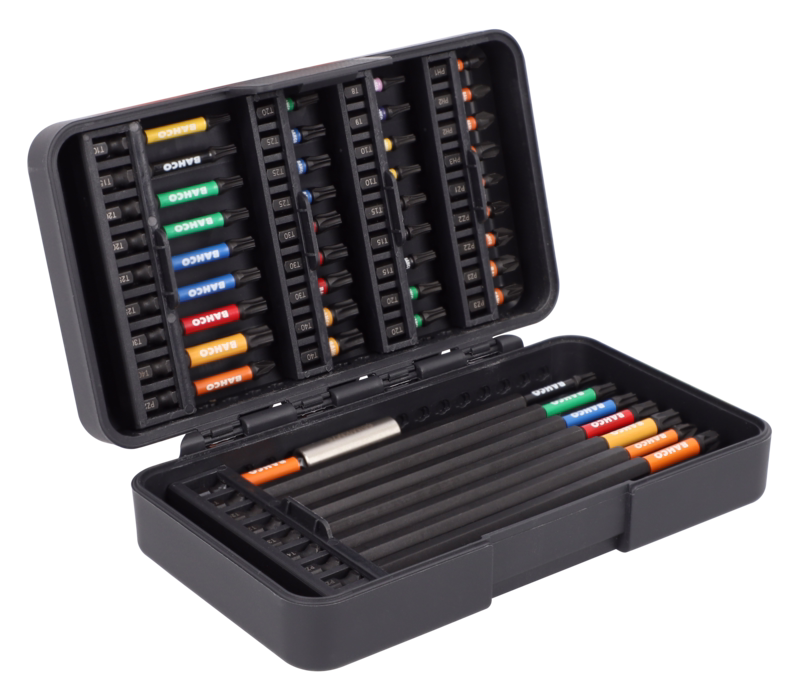 Bitssæt slagfast, 44 dele