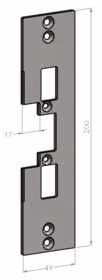 Safetron - Stolpe t/el-slutblik Safetron SA76 t/ES17/19
