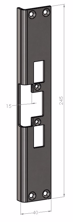 Stolpe t/el-slutblik SA30-15 t/ES17/19