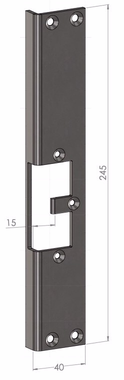 Stolpe t/el-slutblik SC30H-15 t/ES22