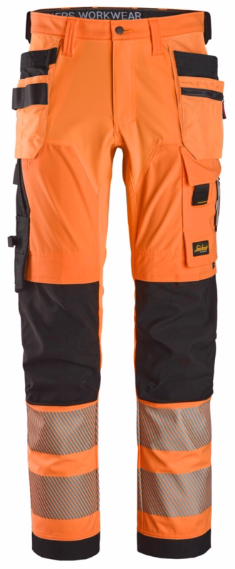 Arbejdsbuks 6232 Hi-vis Orange\Sort, str. 46