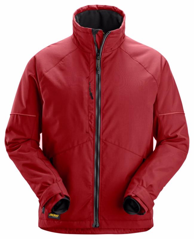 Vinterjakke 1158 Chilirød\Sort, str. L