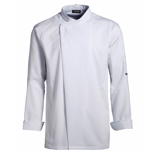 Kokke-/tjenerjakke 23501 Hvid Str. 2XS
