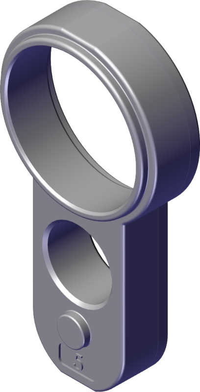 Profilforlængelse 20mm, ps á 2 stk