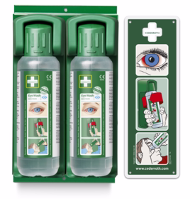 Cederroth - Vægholder 7202 t/2 stk. 500 ml øjenskyl