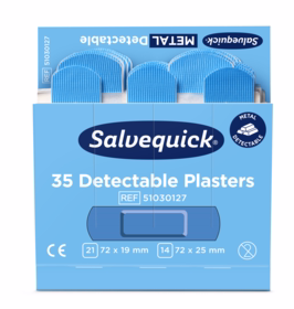 Cederroth - Plaster refill Sporbar Blå 51030127, 6x35 stk