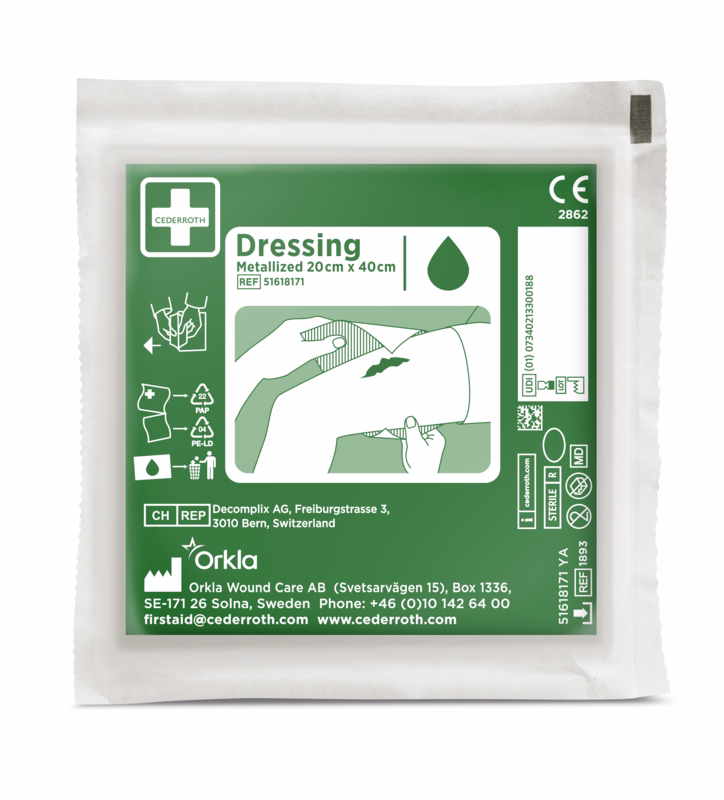 Hovedbandage 1893, 20 x 40 cm