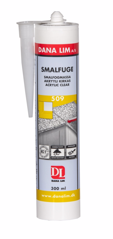 Smalfugemasse 509 transp 300 ml