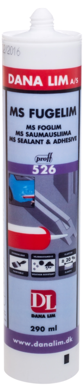 MS Fugelim 526, sort, 290ml