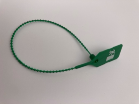   - Sikringsstrip/plomberingstråd grøn L=280 mm Ø1,4/2,5mm