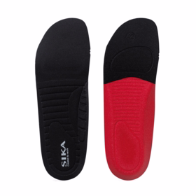 Sika footwear - Indlægssål Optimax 168 Sort/rød