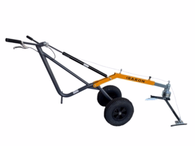 Baron - Fliselæggervogn inkl. tang og støddæmper