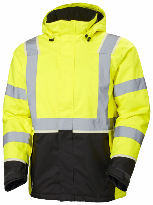 Vinterjakke Hi-vis 71355 Gul/sort, str. XS