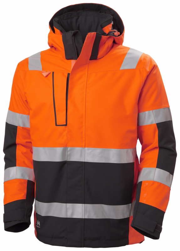 Vinterjakke Hi-vis Alna 71392 Orange/ebony, str. 2XL