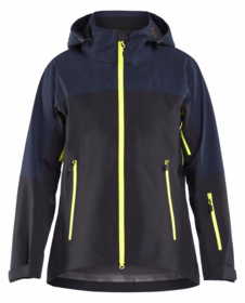 Blåkläder - Skaljakke 4708 Dame Marineblå/Hi-vis Gul
