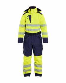 Blåkläder - Vinterkedeldragt 6726 Dame Hi-vis gul/marineblå