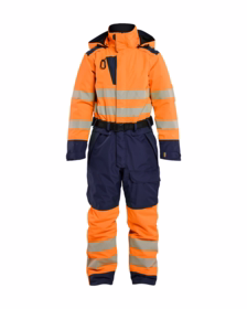 Blåkläder - Vinterkedeldragt 6726 Dame Hi-vis orange/marineblå