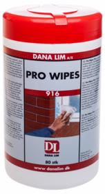 Dana Lim - Renseservietter Pro 916 Wipes, 80 stk
