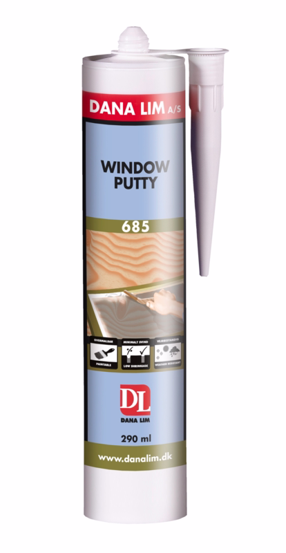 Kit Window Putty 685 hvid 290ml