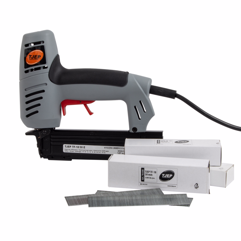 Stiftepistol TF-18/30 E 230V m/3 pk. dykkere