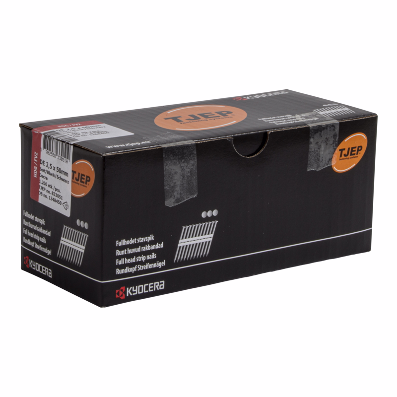 Ringsøm Decra sort 25/50 á 120