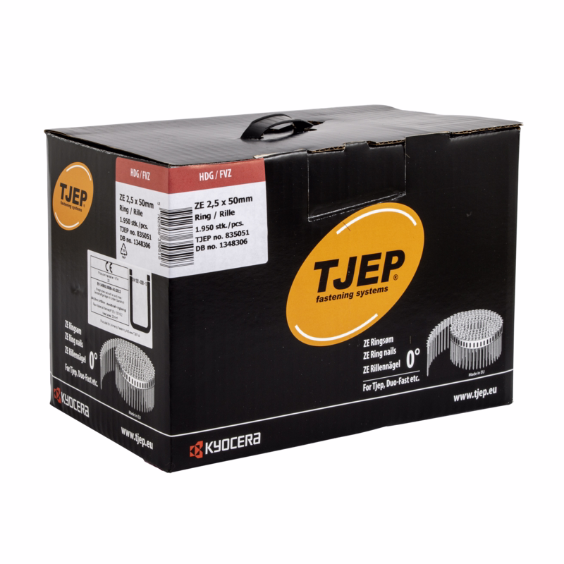 Tromlesøm fzv ZE25/65mm t/Duo fast, á 1300 stk