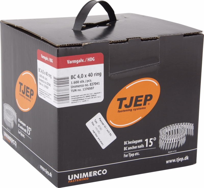 Beslagsøm BC fzv 4/40 á 1600