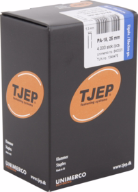 Tjep - Klammer PA18 El-galv med lim